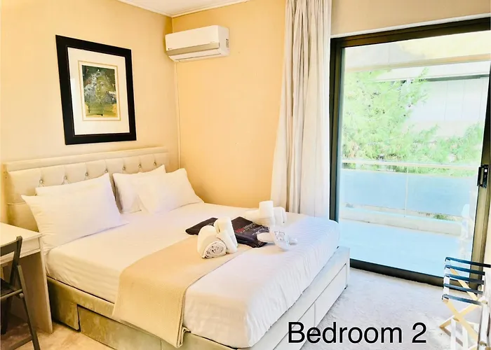 Villasonboard 2 Bed Condo Beach Seaview Greek Riviera Vouliagmeni